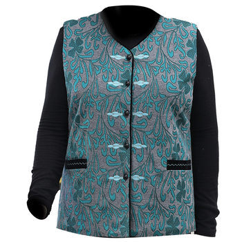 
Middle-aged and elderly people in autumn sleeveless vest female grandma hive