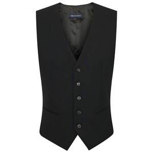 
Angel Bird Autumn New Business Formal Men's Suit Wool Vest Single-breasted Textured V-neck Vest