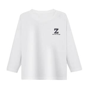 
Zuoxi children's clothing boys' long-sleeved T-shirt children's white spring and autumn wear 2026 new boys pure cotton T-shirt