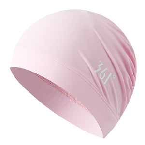 
361 degree swimming cap cloth cap for women with long hair and enlarged head circumference comfortable and non-constricting fabric adult men's ear protection swimming cap