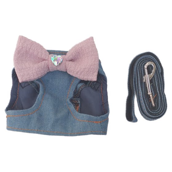 
Fairy style cat and dog vest-type leash for small and medium-sized dogs, dog walking, cat walking rope, pet harness, pet supplies
