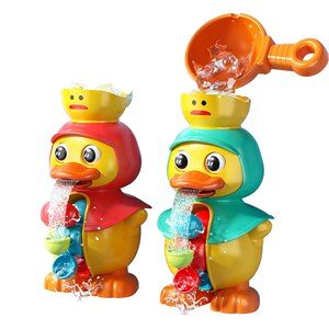 Baby bath toy duckling water truck duck water spray rotation children to play water artifact boys and girls
