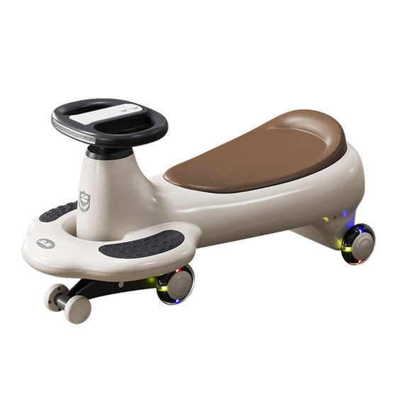 2026 new children's twist car, adults can sit on it and prevent rollover, double child, baby, baby, 1 year old, yo niu niu
