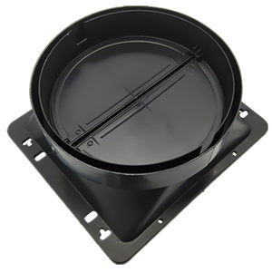 
Range hood air outlet base exhaust pipe check valve hood hood exhaust hood baffle accessories universal type