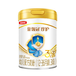 
[Tmall Uxian] Yili Jin Lingguan Zhenshi 3 sections 130g*1 can of infant milk powder for 12-36 months
