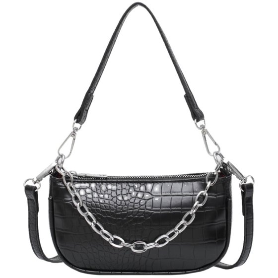 
Spring and summer textured bag 2025 new internet celebrity retro bag underarm bag for women niche women's mini crossbody bag