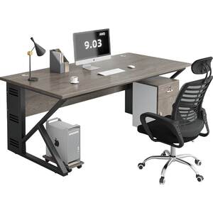 
Office desk computer desk single staff simple modern office staff desk chair combination workbench boss desk