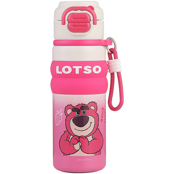 
Disney 2025 new children's thermos cup for boys and girls to go to school for students' food grade double drinking water cup