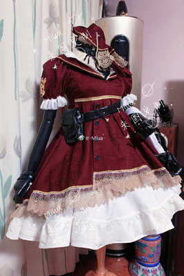 taobao agent [MIMOSA] COSPLAY clothing*Painters in time and space*female lead*hunter set*shotgun*protagonist