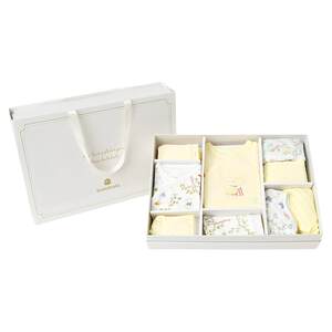 
Balabala Newborn Baby Gift Box Baby Full Moon Gift Newborn Gift Supplies Meet and Greet Gift Box Collection Onesie