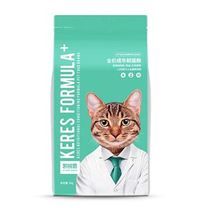 Kai Ruisheng Cat Food, New Year Fish Deep Sea Fish Salmon, fat hair cheek, full price natural grain cat main food
