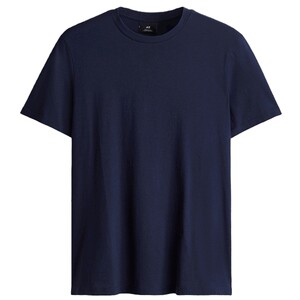HM men's and women's T-shirt summer breathable round neck sports short-sleeved inner simple top shoulder T-shirt 0685816