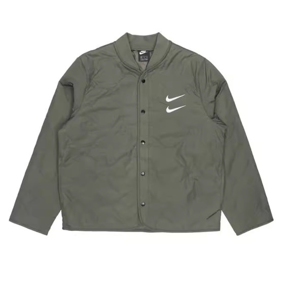 
NIKE Nike men's warmth, lightweight double hook casual sports jacket jacket cotton jacket DM1247-380