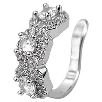 Rock candy full of drilled ear bones single without ear holes