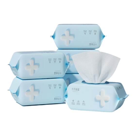 [Member Exclusive] October Crystal Baby Hand -inlet Special Wet Paper Towel Family Equipment 80 Pump and 20 Packs
