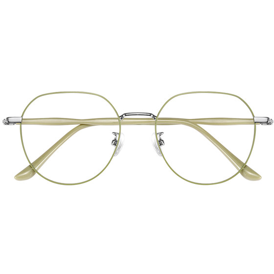 
Anti-blue radiation myopia glasses for women can match with a large frame with a small flat eye frame for face, a man