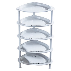Bathroom washbasin rack drain Jiumeng triangle storage rack