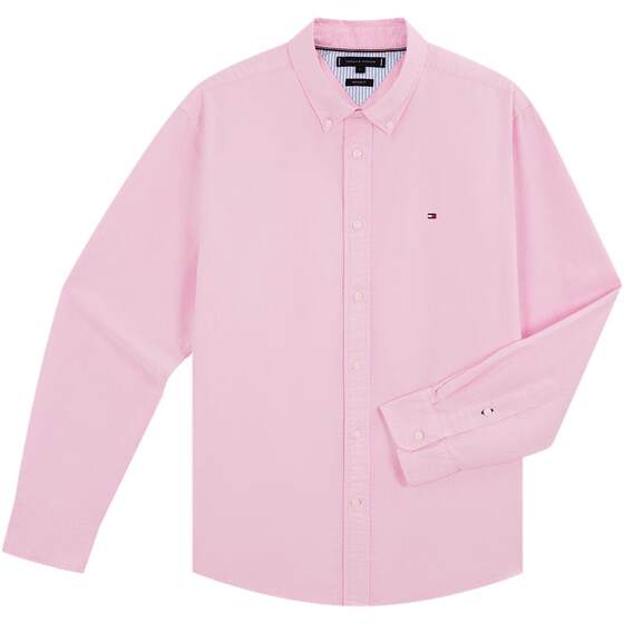 
[Same style as Ding Hae-in] Tommy26 spring and summer men's pure cotton heavy Oxford spinning simple Asian version long-sleeved shirt