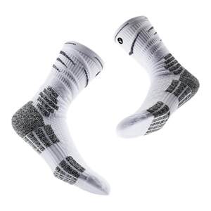 Victoria Pro series actual combat professional basketball socks, towel bottom high tube sports elite men's middle tube high -top long tube v