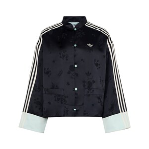 
New Chinese jacquard casual all-match sports jacket for women spring new adidas Adidas clover