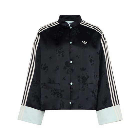 
New Chinese jacquard casual all-match sports jacket for women spring new adidas Adidas clover