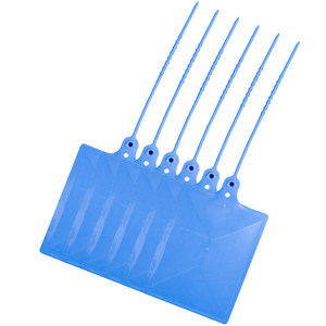 
100 free shipping Aneng Logistics tags Yunda single label Zhongtong orange plastic lead seal tie
