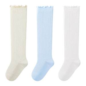 Baby stockings, pure cotton, new-born toddlers, summer thin, 0 to 3 months old, autumn baby boy socks that do not tighten legs, anti-mosquito socks