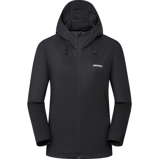 Merrell ソフトシェルジャケット - 防風アウトドアスポーツトップス