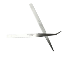Sewing machine accessories anti-slip widened straight-head tweezers