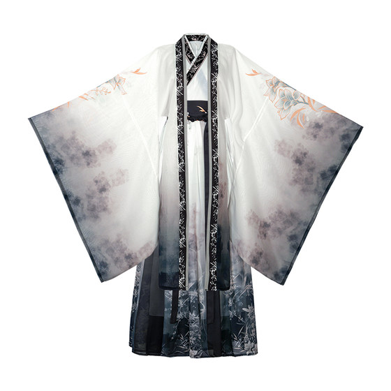 Zai Shiqi_Xiang Siyin Original Wei and Jin Dynasty Hanfu Women 2025 New Autumn Waist-length Large Sleeve Shirt Chinese Style Ancient Costume