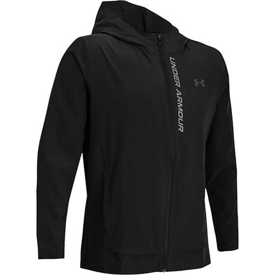 
UA Under Armour Jacket Men's Spring and Autumn Running Fitness Sports Hooded Casual Woven Jacket 1376794-002