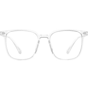 
Transparent glasses frame for women, myopia can be matched with anti-blue light, non-face artifact, big face, slim and ultra-light square frame for men