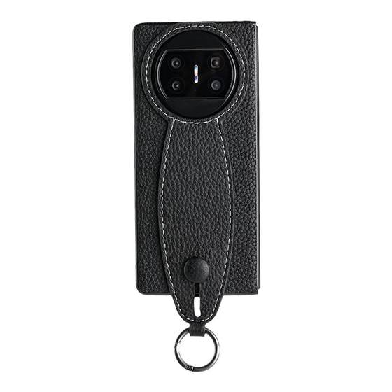 
Applicable to Huawei matex6 mobile phone case new X5 collector's version full-inclusive genuine leather wristband bracket folding screen anti-fall protection case mtx3 top layer cowhide men and women new light and thin shell high-end