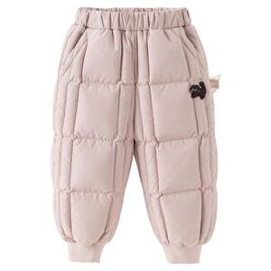 
David Bella Girls' Waterproof Down Pants Boys' Class A Pants 2026 Winter New Style Children's Baby Pants