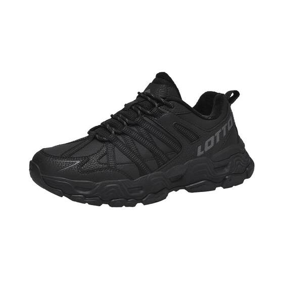 
Lotto Men's Shoes Outdoor Mountaineering Sports Shoes Men's Spring New Style Velvet Warm Wear-Resistant Non-Slip Hiking and Running Shoes