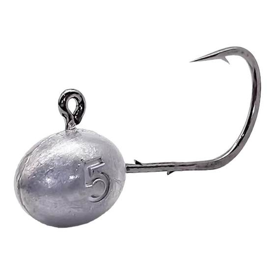 
Lu Ya root fishing lead head hook micro-object reinforced egg hook root fishing hook small weight double back stab 50 pieces T-tail soft bait hook