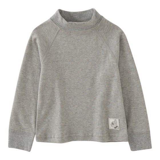 
Autumn and winter children's bottoming shirt half turtleneck pure cotton Category A male and female baby long-sleeved T-shirt non-fluorescent top boneless