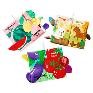 Jungle Tail Baba Book Baby Bite Tears Books Baby Baby Early Tear Tearing Books Not Rotten Infant Toy Children

