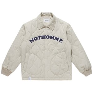 NOTHOMME Twill cotton cloth, fashion brand autumn and winter college style cotton coat couple loose coat cotton coat men