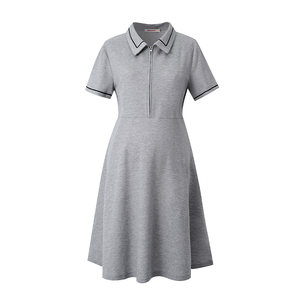 Fisher Pregnant Women's Dress in Summer Sight Size Polo Polo Large Top Small Short Sleeve New Maternual Women
