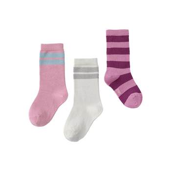 
Little Black Toni Children's Socks Boys and Girls Cotton Socks Mid-calf Socks
