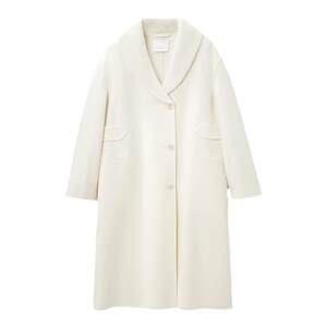 OVV autumn and winter new women's high-string wool lapel single-breasted mid-length double-sided wool coat