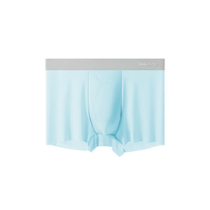 
Catman Ice Silk Men's Underwear Boys 2026 Summer New Anti-Scrotum Breathable Moisture Square Boxer Shorts