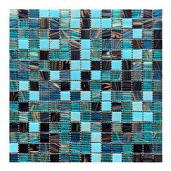 High-end hot melt gold thread cloud swimming pool mosaic