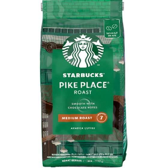 [Import] Starbucks Pike Place Pable market coffee beans 200g hand punching black coffee