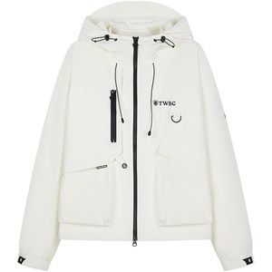 
[Amphibious Color Shell] TeenieWeenie Bear Women's Hooded Jacket Winter Plus Velvet Two-piece Outdoor Jacket