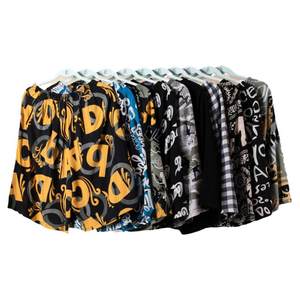 Cotton silk pajama pants 2025 new men's summer outdoor wear home beach shorts loose thin men's big shorts