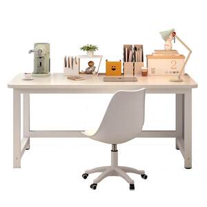 Simple desk computer desk table -type home bedroom student office desk work director square desk small table