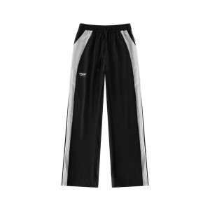 
Satjdm sports trousers woven embroidered fitness sports quick-drying straight loose splicing American running national trend