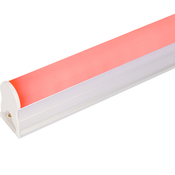 Red Tube Red Light Strip Led Light Strip T5t8 Light Tube Line Fluorescent Light Strip Integrated 220v